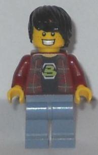 LEGO Minifigure-Blacktron Fan-The LEGO Movie-TLM041-Creative Brick Builders